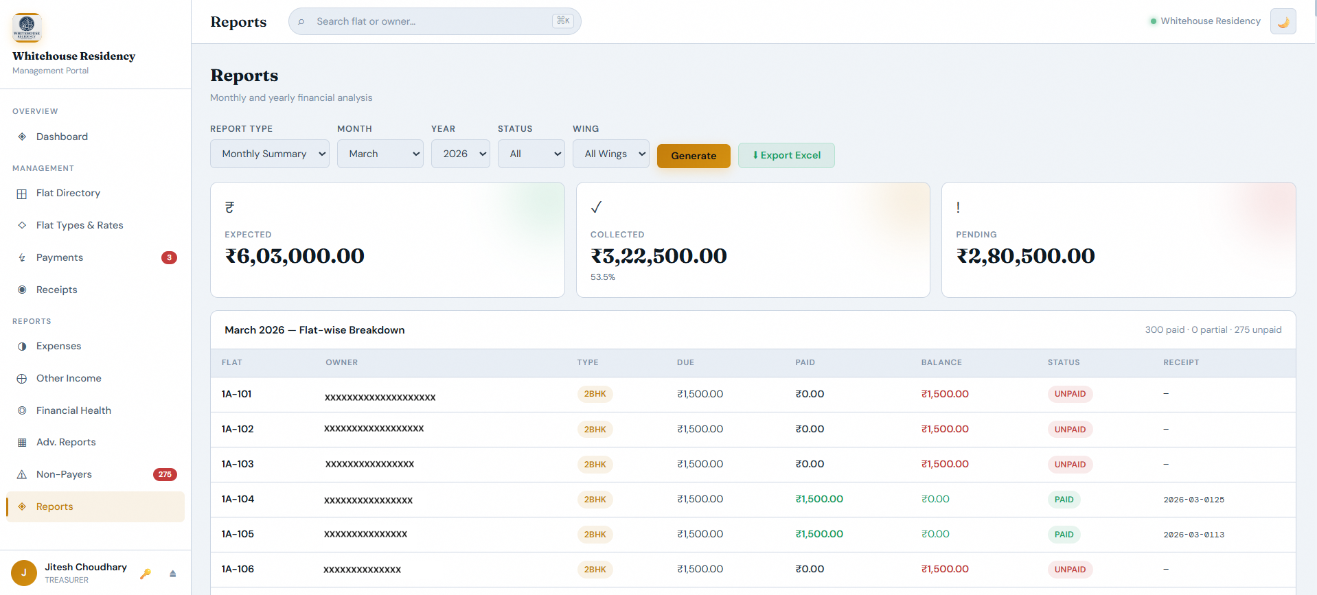 Maintenance Management